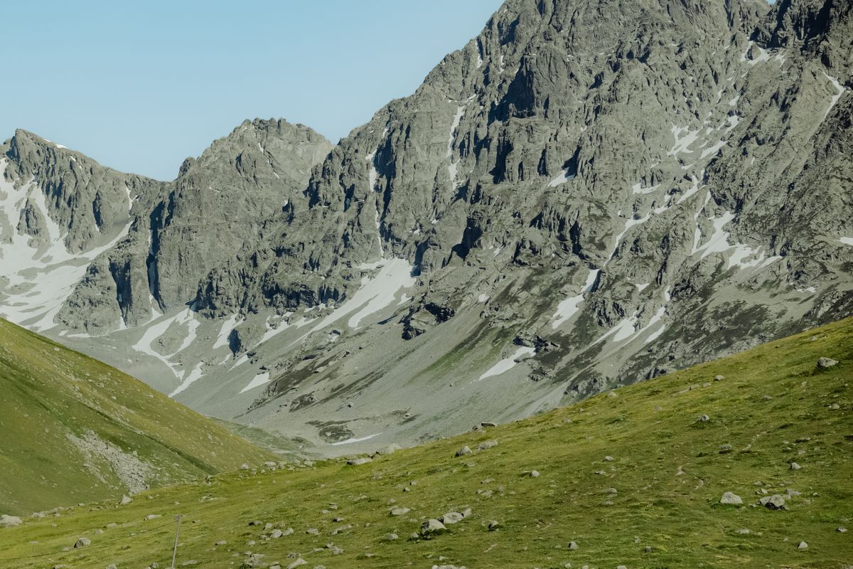 Alpine mountain landscape