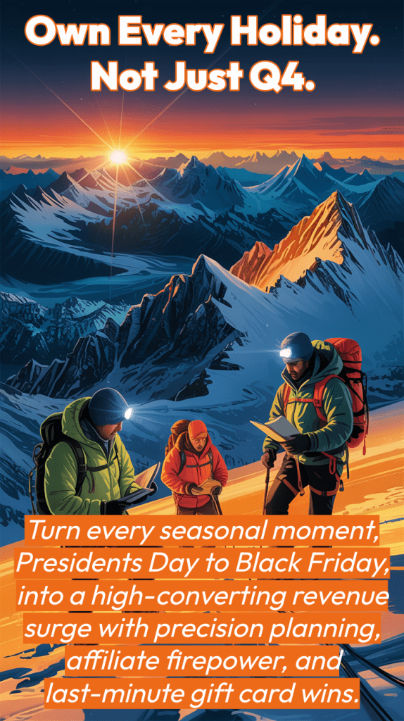 holiday promotion strategy for outdoor brands